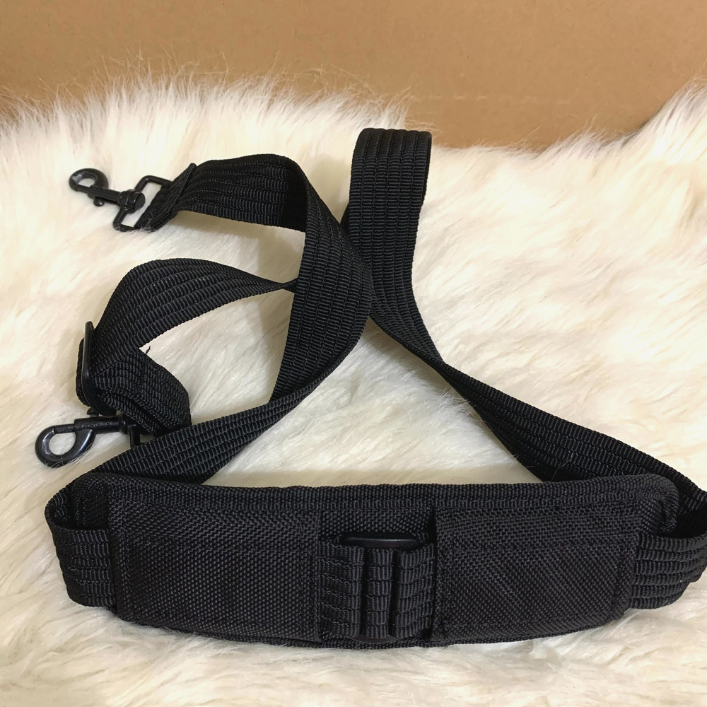TARGUS Black Web Canvas 60" Replacement XBody Strap Computer Camera Bag Unisex